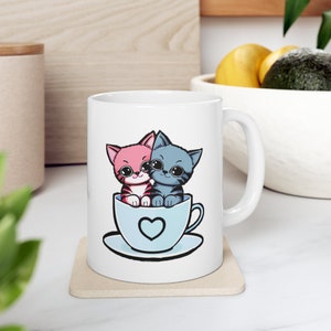 Cute & Playful Animal Coffee Mug Perfect Gift Idea High-Quality Ceramic,Vibrant Whimsical Artwork.AnimalCoffeeMug CuteDesign GiftIdea image 7
