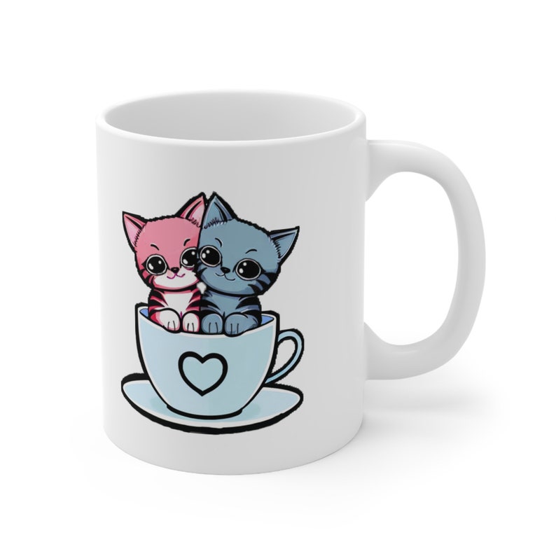 Cute & Playful Animal Coffee Mug Perfect Gift Idea High-Quality Ceramic,Vibrant Whimsical Artwork.AnimalCoffeeMug CuteDesign GiftIdea image 4