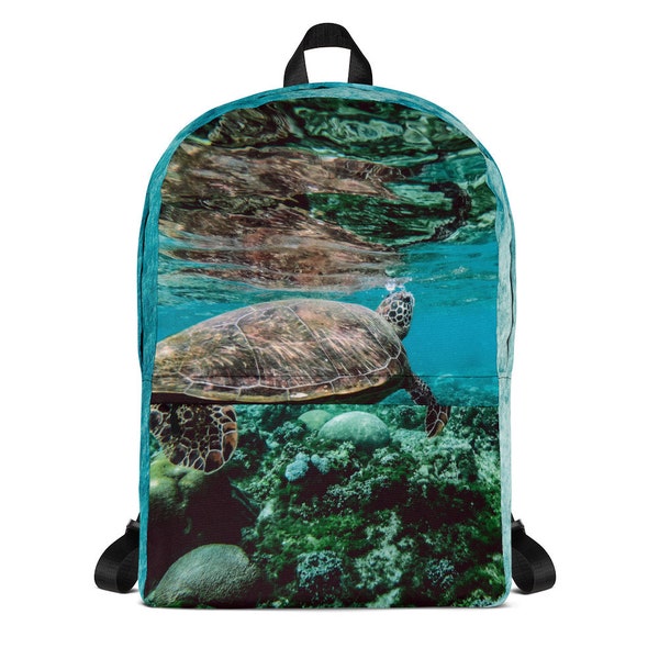 Turtle Backpack Etsy