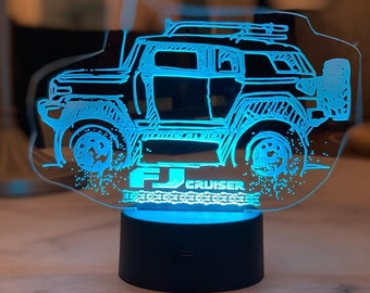 Custom Acrylic LED Desk Lamp with Remote Control