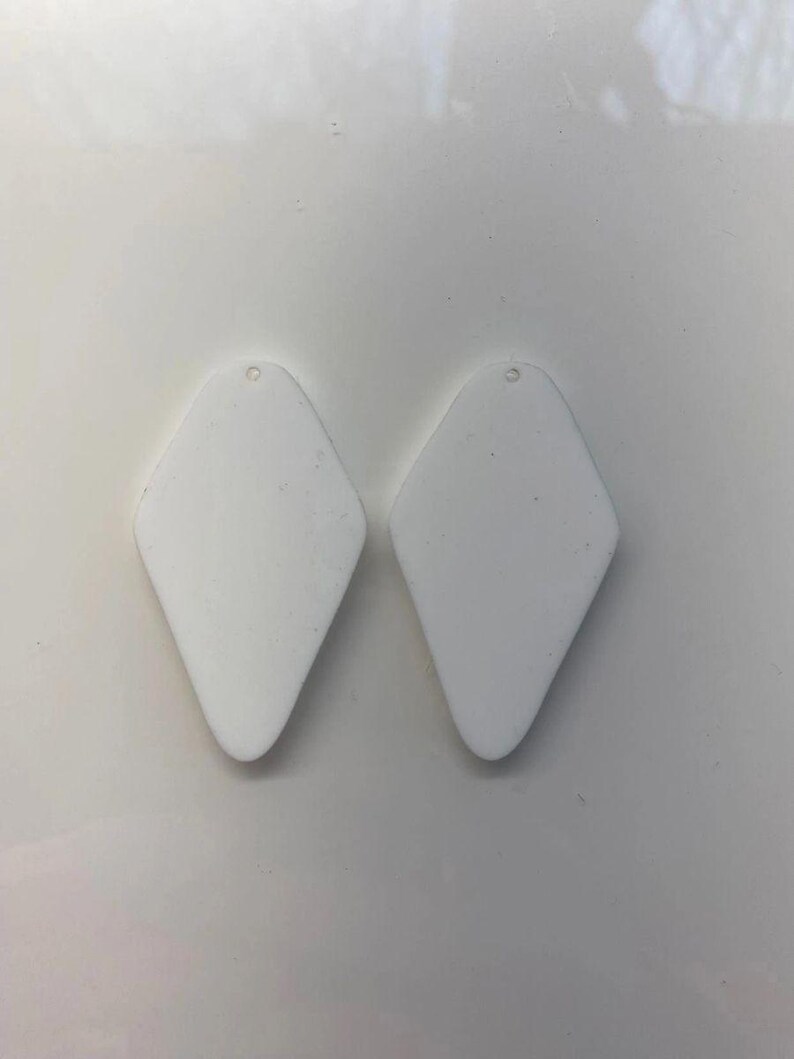 Sublimation Blank Earrings- Cast Acrylic 390degrees for 100 sec with Asub paper image 5