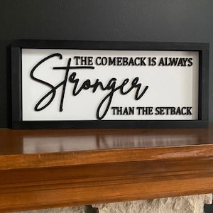 SVG file ONLY*** The Comeback is Stronger than the Setback