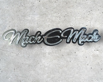Acrylic Custom Car Badge-Self Adhesive 3M
