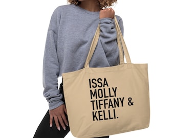 Insecure Crew Large organic tote bag