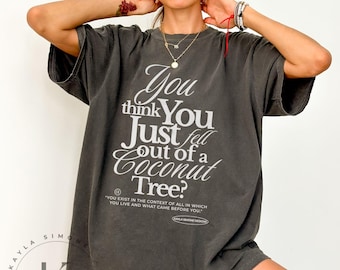 Coconut Tree Graphic Tee | Comfort Colors Kamala Harris Shirt
