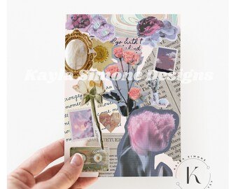 Kindle Insert for Clear Case Kindle Skin Aesthetic Romantic Kindle Paperwhite Case Printable Kindle Cover Bookish Gift Kindle stickerRomance