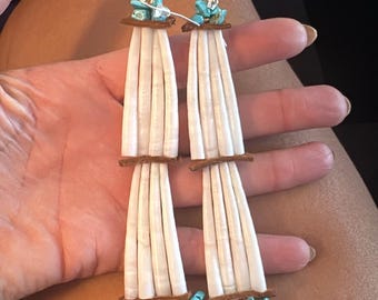 Custom Dentallium Earrings