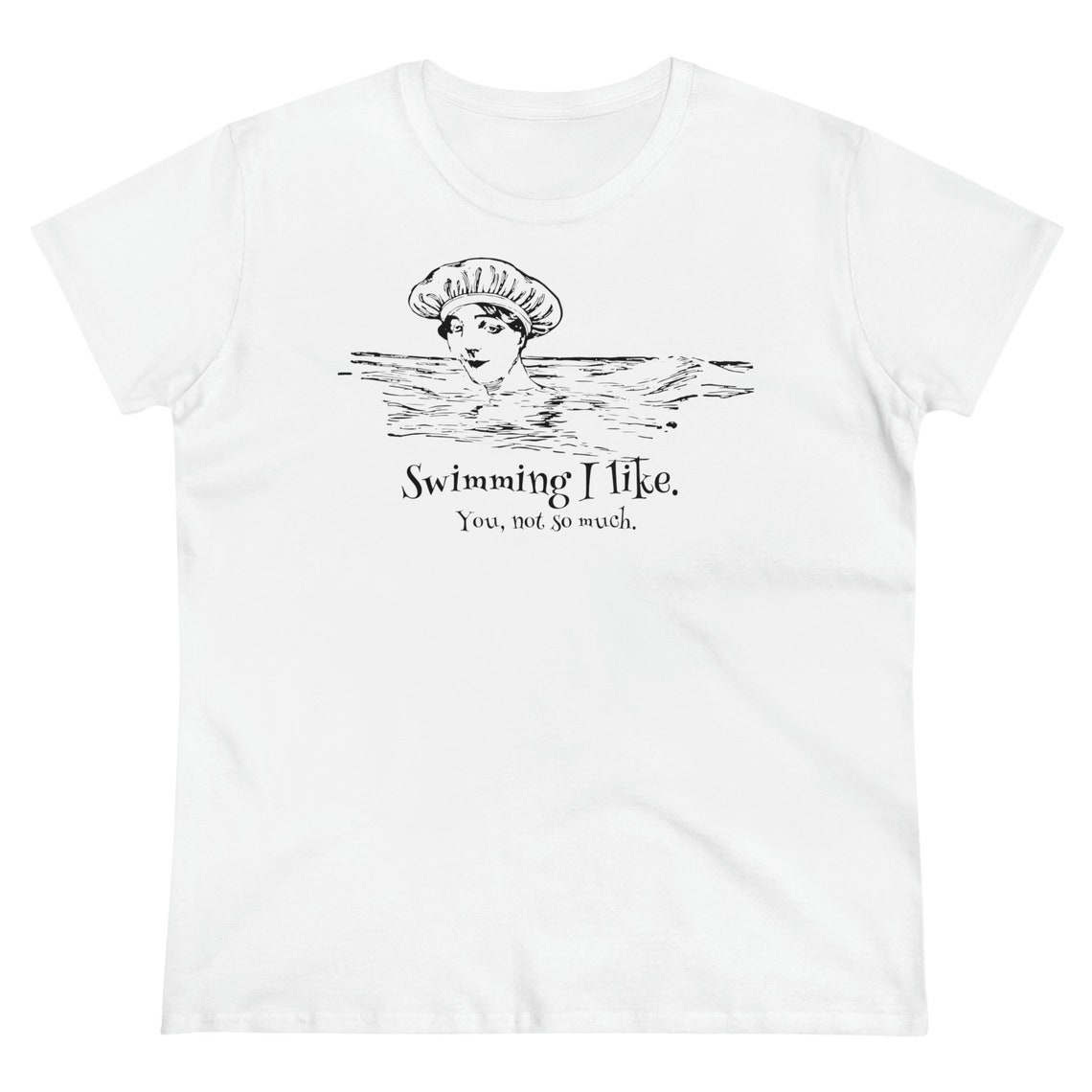 Swimming I Like You Not so Much Swimming Swim Etsy