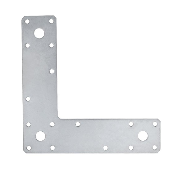Piastra angolare 90° con nervatura staffa ancoraggio scarpa per fissaggio legno - Codice: KS 05 Piastra angolare 90° con nervatura staffa ancoraggio scarpa per fissaggio legno - Codice: KS 05