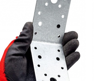 Heavy Duty Galvanised 135 Degrees Angle Bracket Corner Brace | Timber Connector | Timber to Masonary