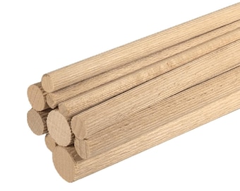 Top Grade Beech Wooden Dowel – 1000mm Smooth Wooden Rod | Wooden Peg