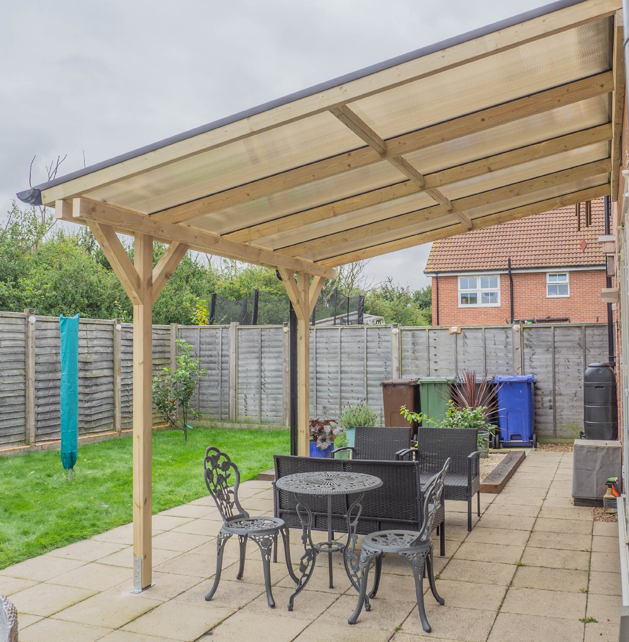 Leanto Pergola Vista Complete Selfassembly Kit Etsy UK