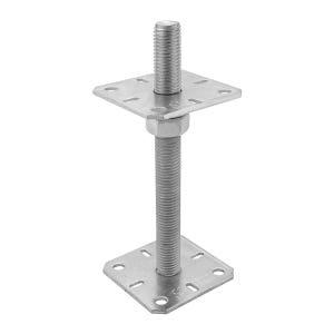 Heavy Duty Galvanised Height Adjustable Pergola Post Support - Adjustable Post Base For Canopy Carport Gazebo