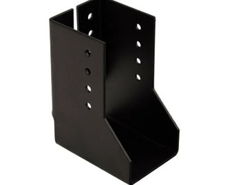 Staffa Angolare Per Pergola Ornamentale Nera Per Impieghi Gravosi - Foto 9