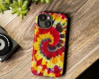 Tie Dye Phone Tough Case | iPhone, Samsung Galaxy, Google Pixel | Glossy or Matte finish