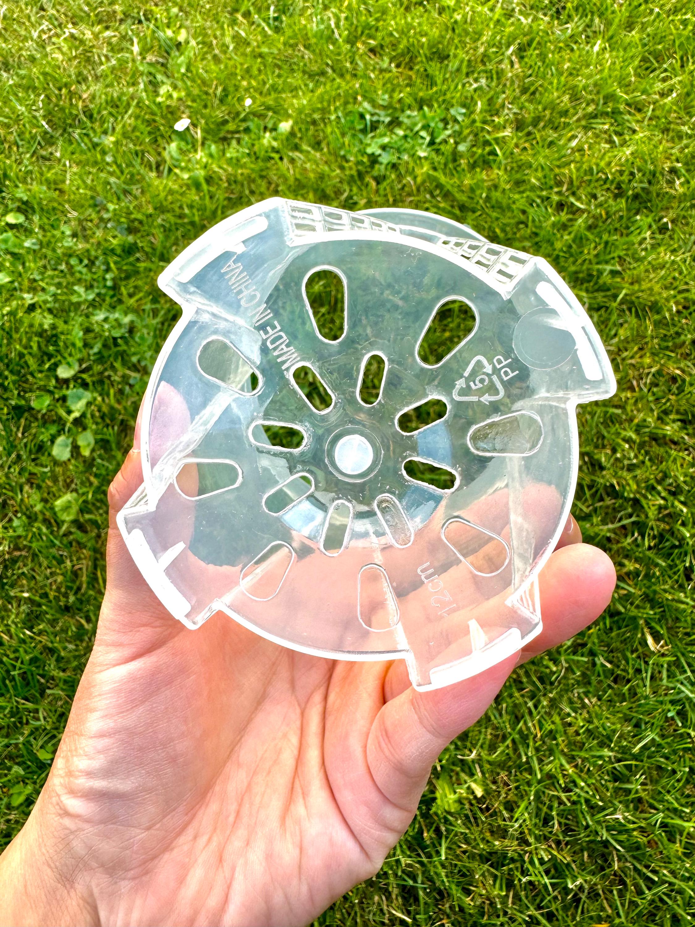 10 Cm Transparente Pflanzentöpfe – 30 Stück Mit Drainageloch & Auslaufsicheren Mesh-Pads