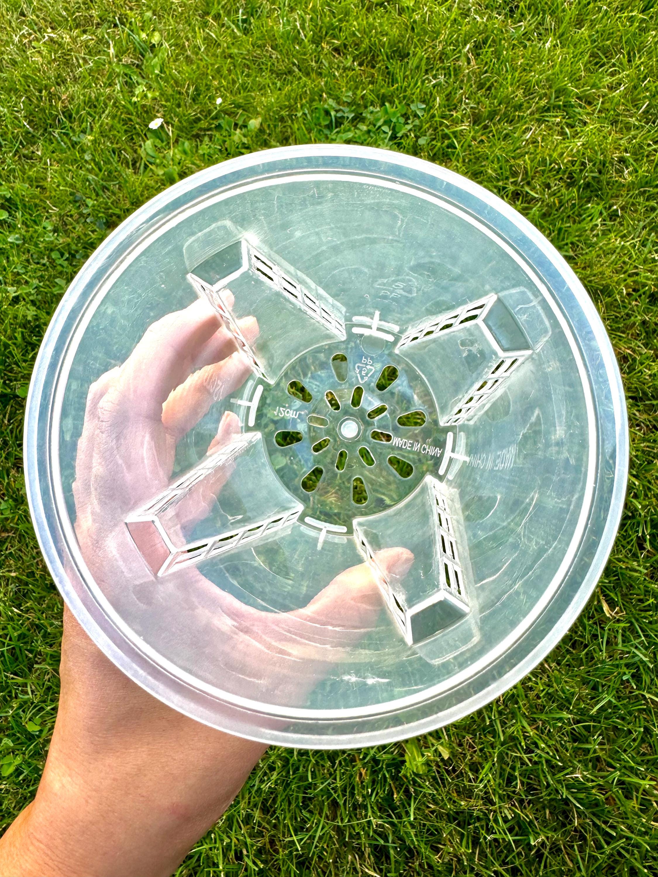 60 Transparente Blumentöpfe Mit Drainage: 8,9 Cm, 10,2 Cm, 12,7 Cm – Ideal Für Sukkulenten & Pflanzen