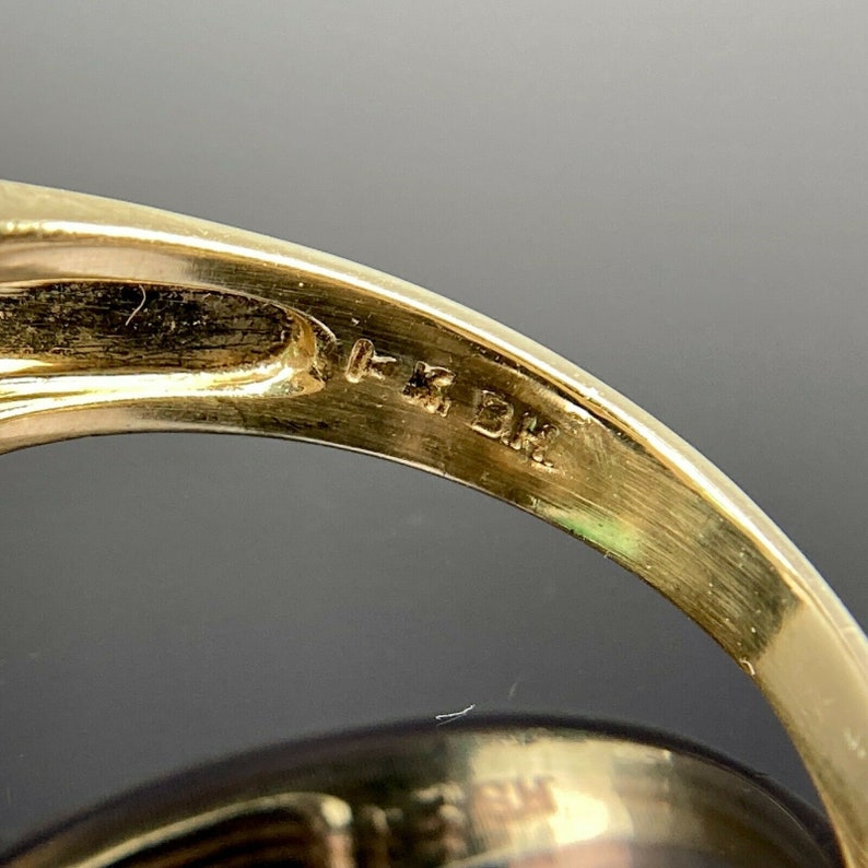 EFFY BH 14k Diamond & Emerald Double Halo Yellow Gold Ring Size 9.5 - Etsy