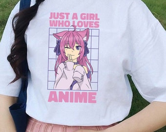 Anime Girl Shirt - Etsy
