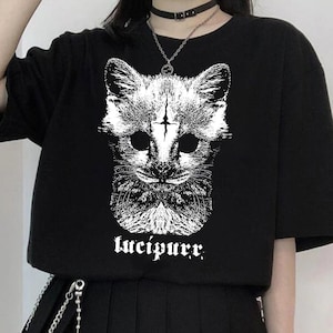 Alternative Nu Goth Clothing Style Shirts Women, Men Aesthetic