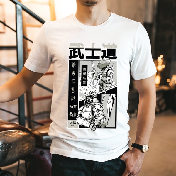 Samurai Warrior Shirt, Samurai T-Shirt, Japanese Shirt, Japanese Art, Asian Tees, Ninja Shirt, Unisex Samurai Shirt, Super Hero Japanese Tee