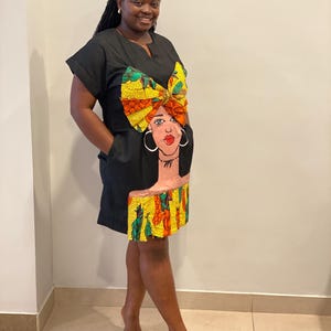 Mother’s Day, African print dress, Bubu Dress, Ankara Dress, Summer Dress, Boubou Dress