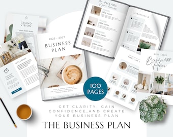 Business Planner | Editable Business Planner | Business Tool | Business Workbook | 2023 Business Plan | INSTANT DOWNLOAD!