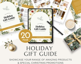 Holiday Gift Guide | Christmas Brochure | Course Creator Offers | Affiliate Guide | Christmas Catalog | Christmas Promotion