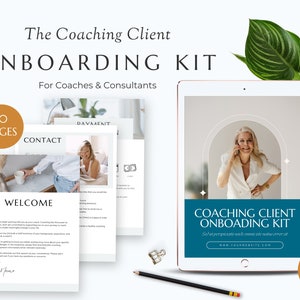 Coaching Client Onboarding Kit | Onboarding Kit | Coaching Template | Coaching Agreement | Consultant Kit