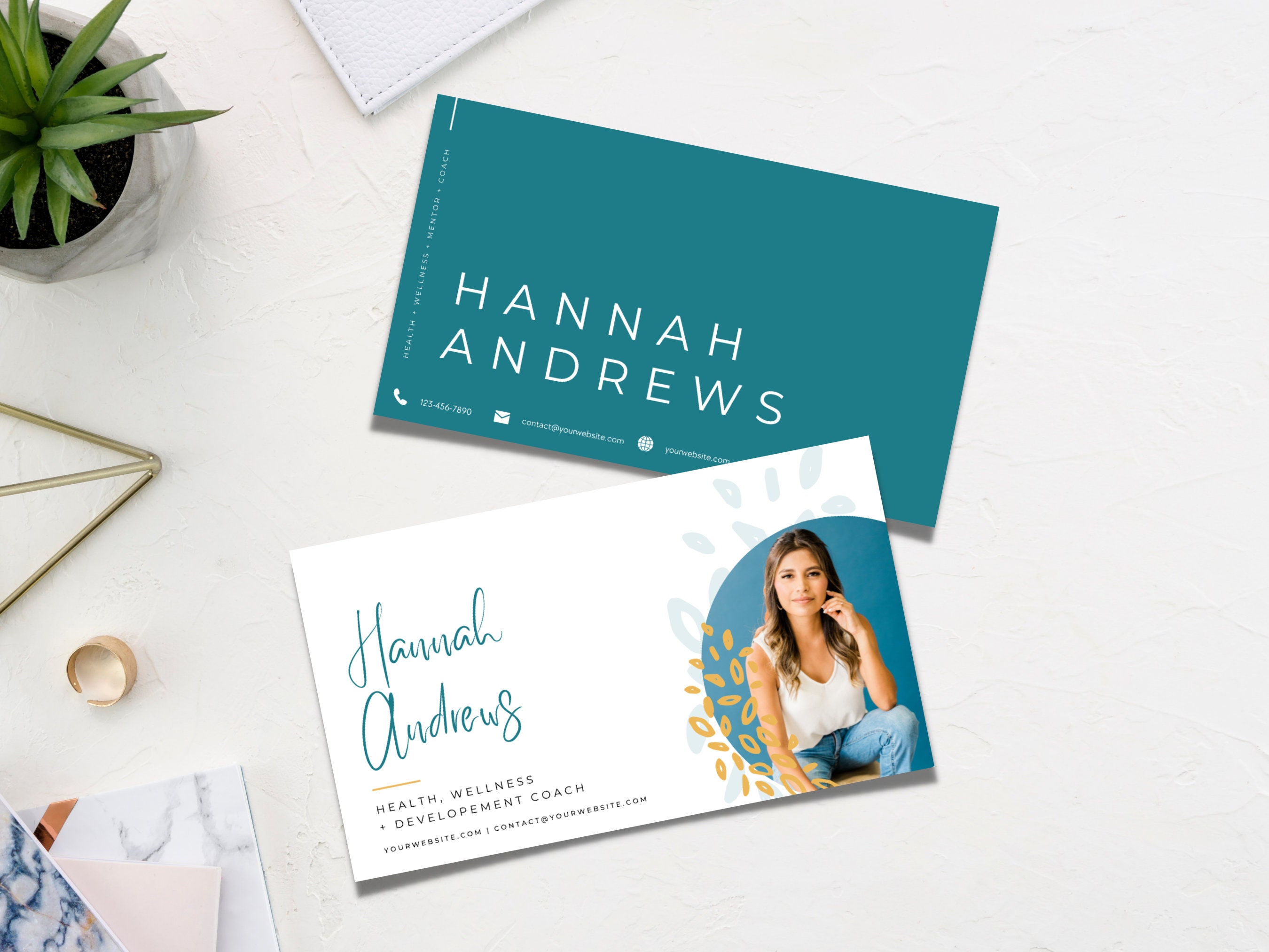 Business Card Templates Coaching Business Cards Health & Wellness