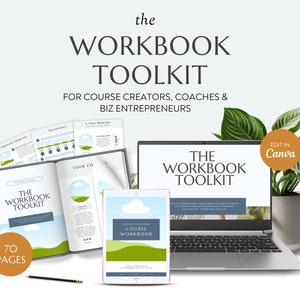 The Workbook Toolkit | Membership Workbook | Student Workbook | Coaching Workbook | Course Creator | Workbook Template