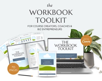 The Workbook Toolkit | Membership Workbook | Student Workbook | Coaching Workbook | Course Creator | Workbook Template