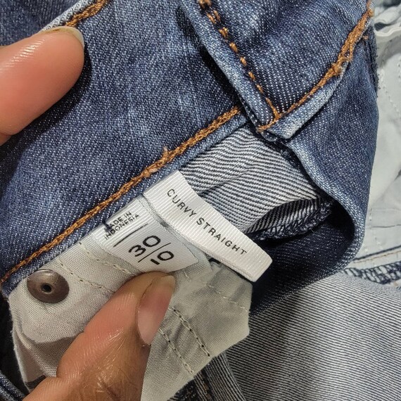 Ann Taylor Loft Curvy Straight Denim 