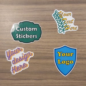 Personalized waterproof vinyl stickers | custom waterproof stickers | laptop stickers | custom tumbler sticker | phone personalized stickers