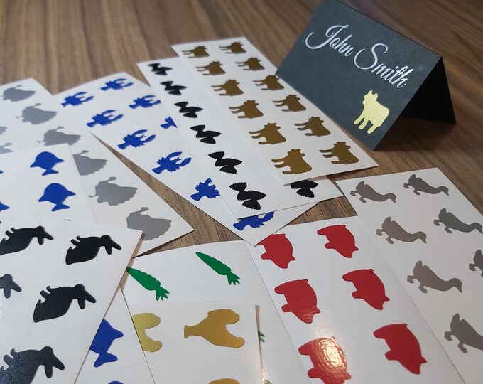 Meal Choice Stickers, Wedding Menu Selection Decal, Food Selection ...