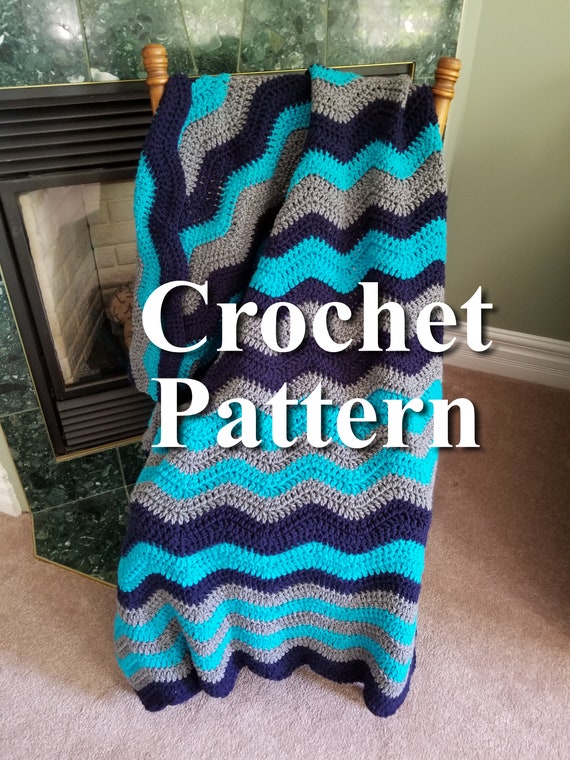 Crochet Afghan Patterns - 50 Ripple Stitches