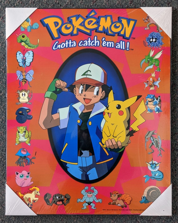 Pokemon Gotta Catch 'Em All! Poster Plaque (16x20