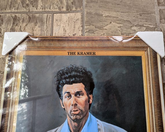 Seinfeld The Kramer Painting XL CANVAS PRINT Poster 24X 36
