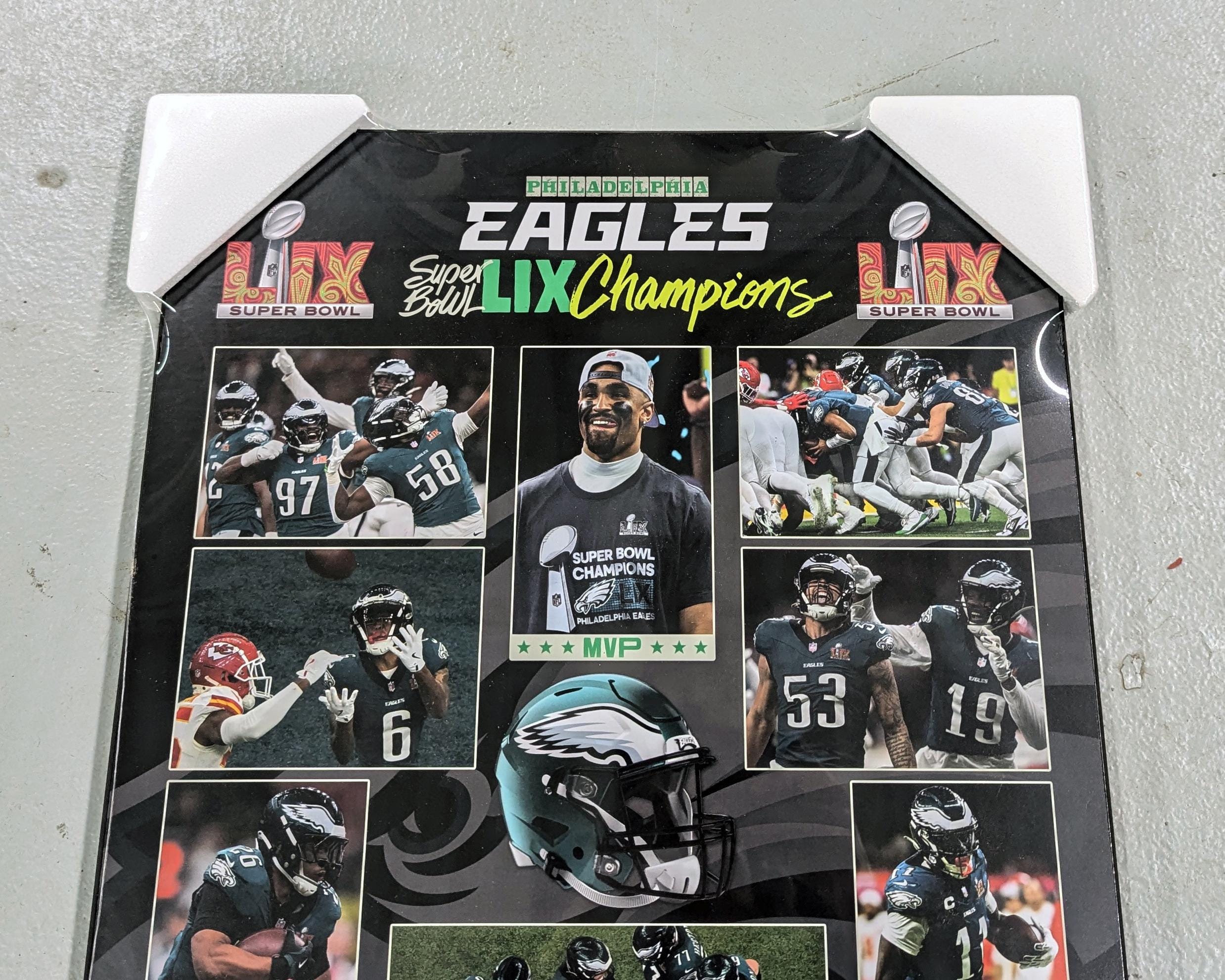 Philadelphia Eagles 2025 Super Bowl LIX Championship (posterplak