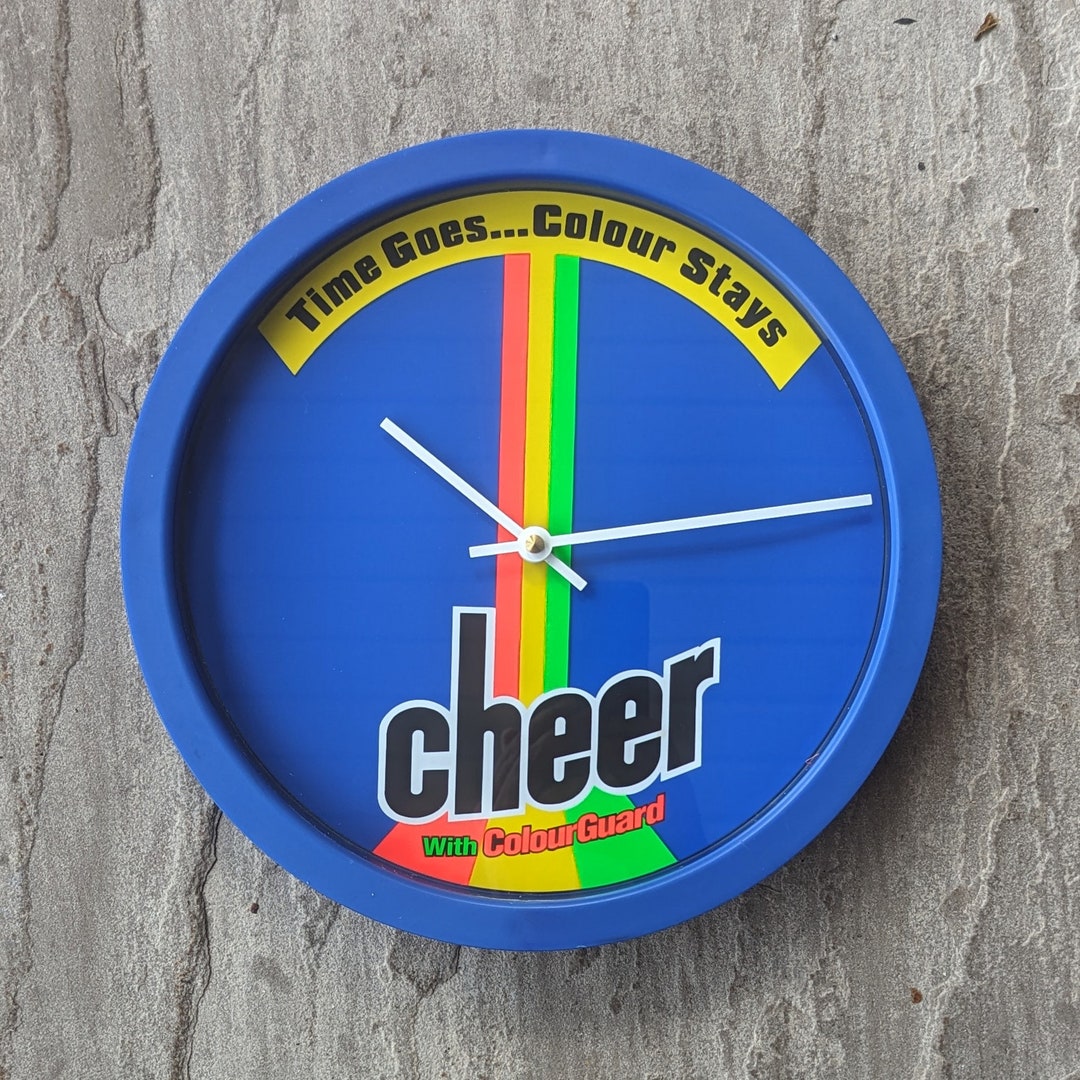 Cheer With Colour Guard - Wall Clock (quartz) - Etsy