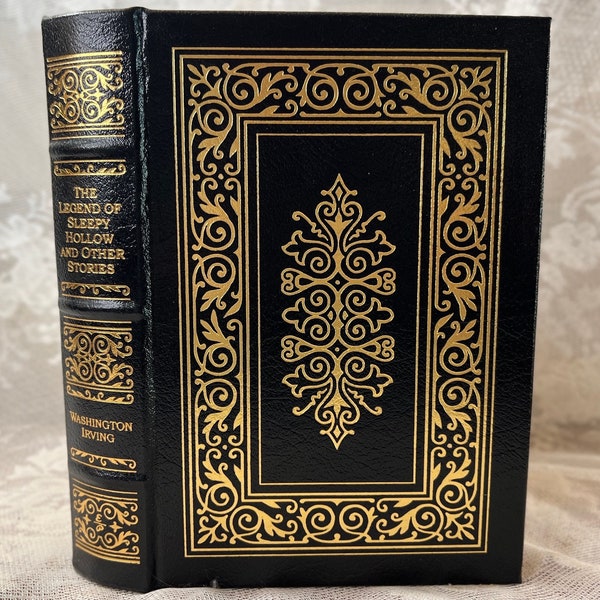 Legend of Sleepy Hollow and Other Stories, Washington Irving, 2002 Vintage Easton Press Leather Bound, Illustrated Gilt Decorative Hardcover