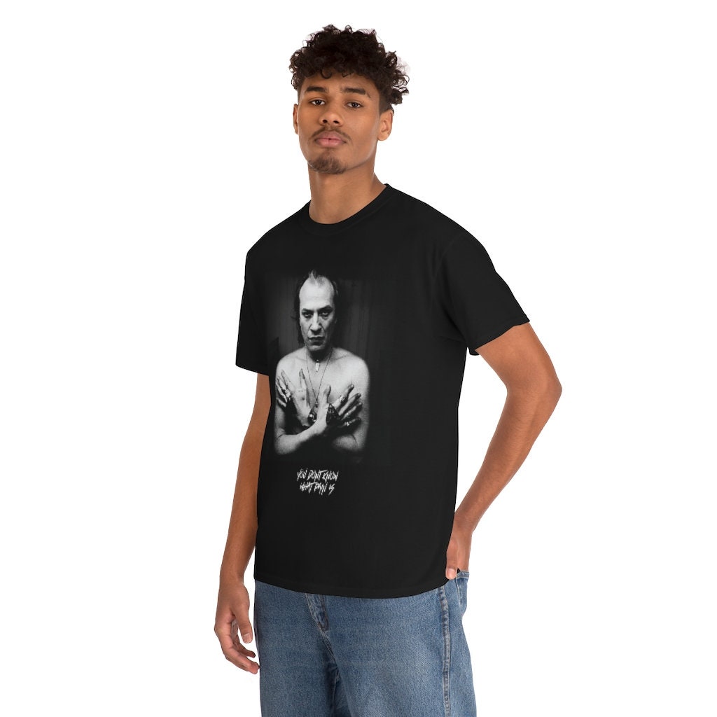 Maglietta T-Shirt 2 Lati Buffalo Bill Horror Silence Of The Lamb Uomo