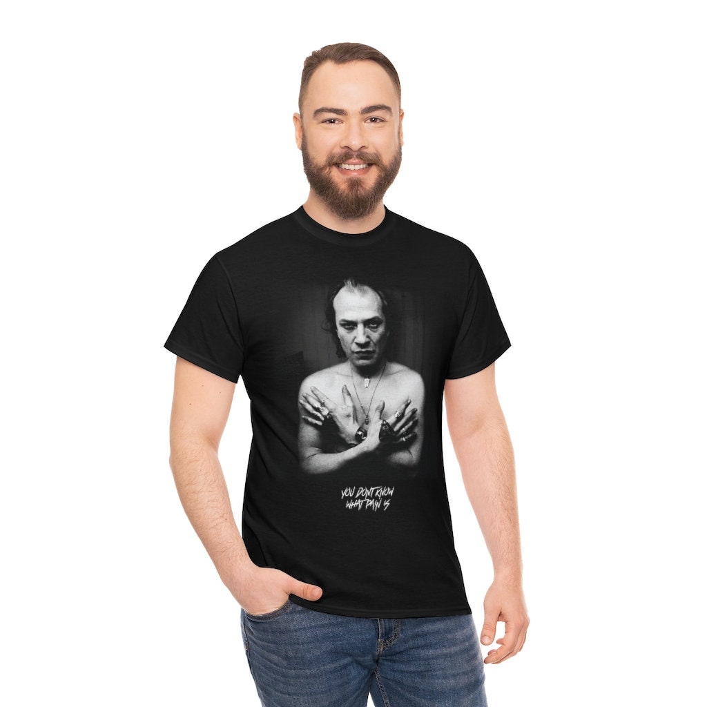 Maglietta T-Shirt 2 Lati Buffalo Bill Horror Silence Of The Lamb Uomo