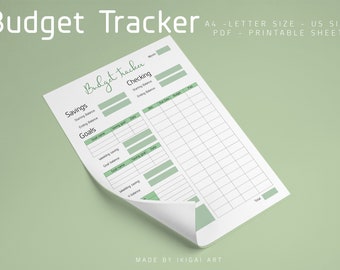 Printable monthly budget planner | Printable budget | Budget Goals