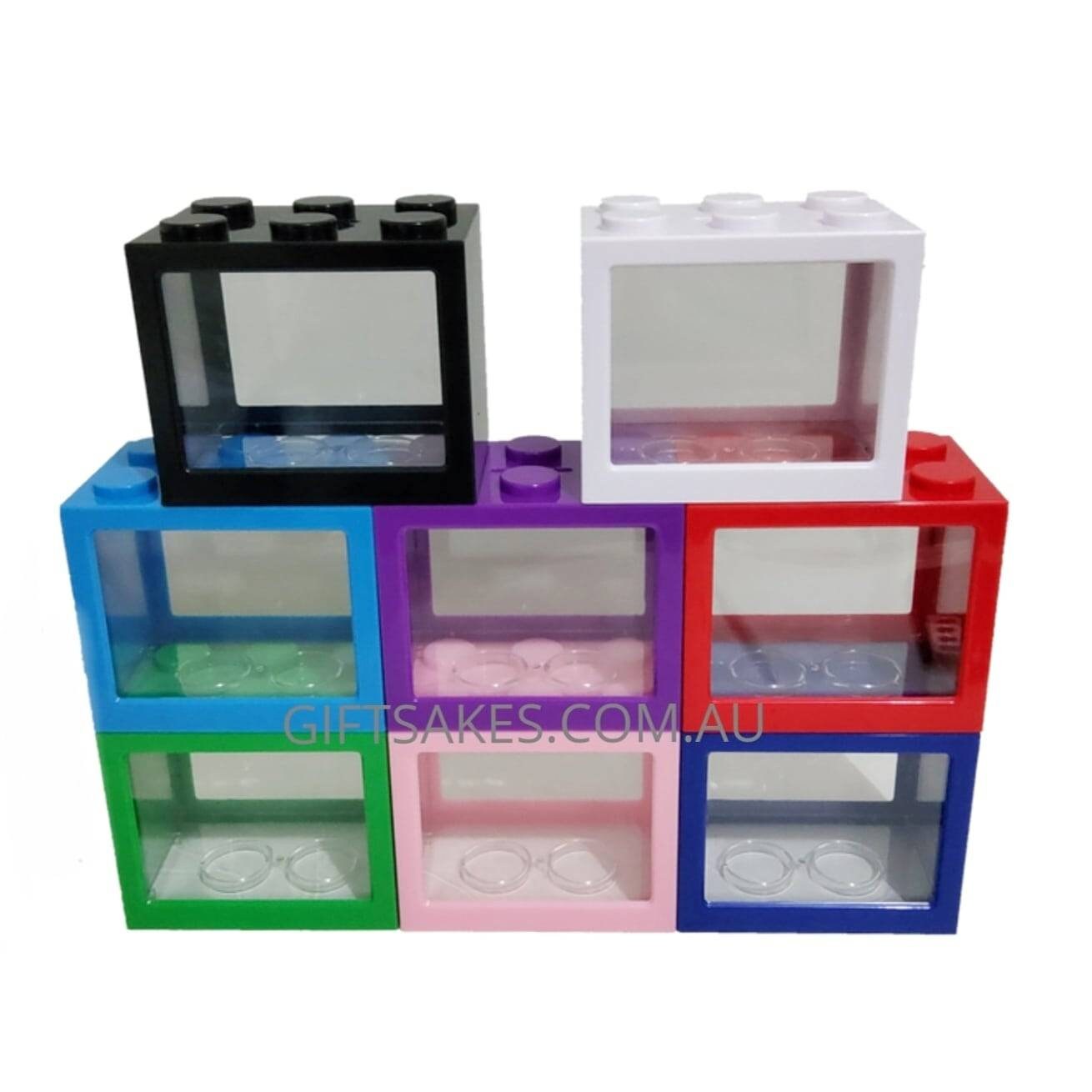 Coloured Stackable Lego Money Box Piggy Bank Coin Etsy Australia