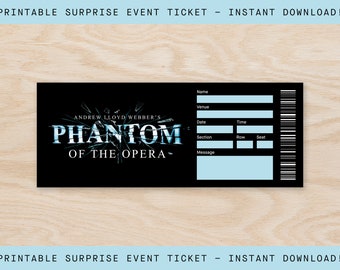 Printable the Lion King Broadway Ticket Surprise, Musical Collectible ...