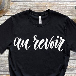 Au revoir cheap t shirt