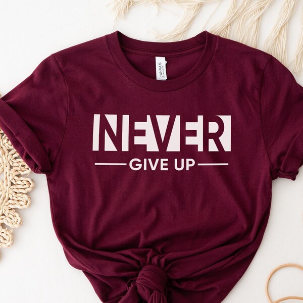 Never Ever Give Up - Etsy