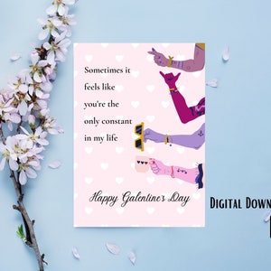 Galentines Day Card | Funny Friend Valentine Card | Best Friend Gift