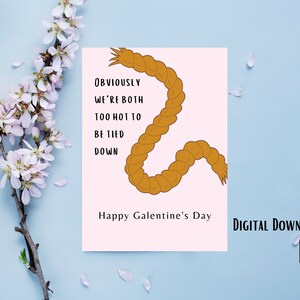 Galentine&#39;s Day Card | Funny Friend Valentine Card | Best Friend Gift